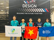 5/19 đội học sinh Việt Nam có thành tích trong lần đầu dự giải đấu Robotics lớn nhất thế giới